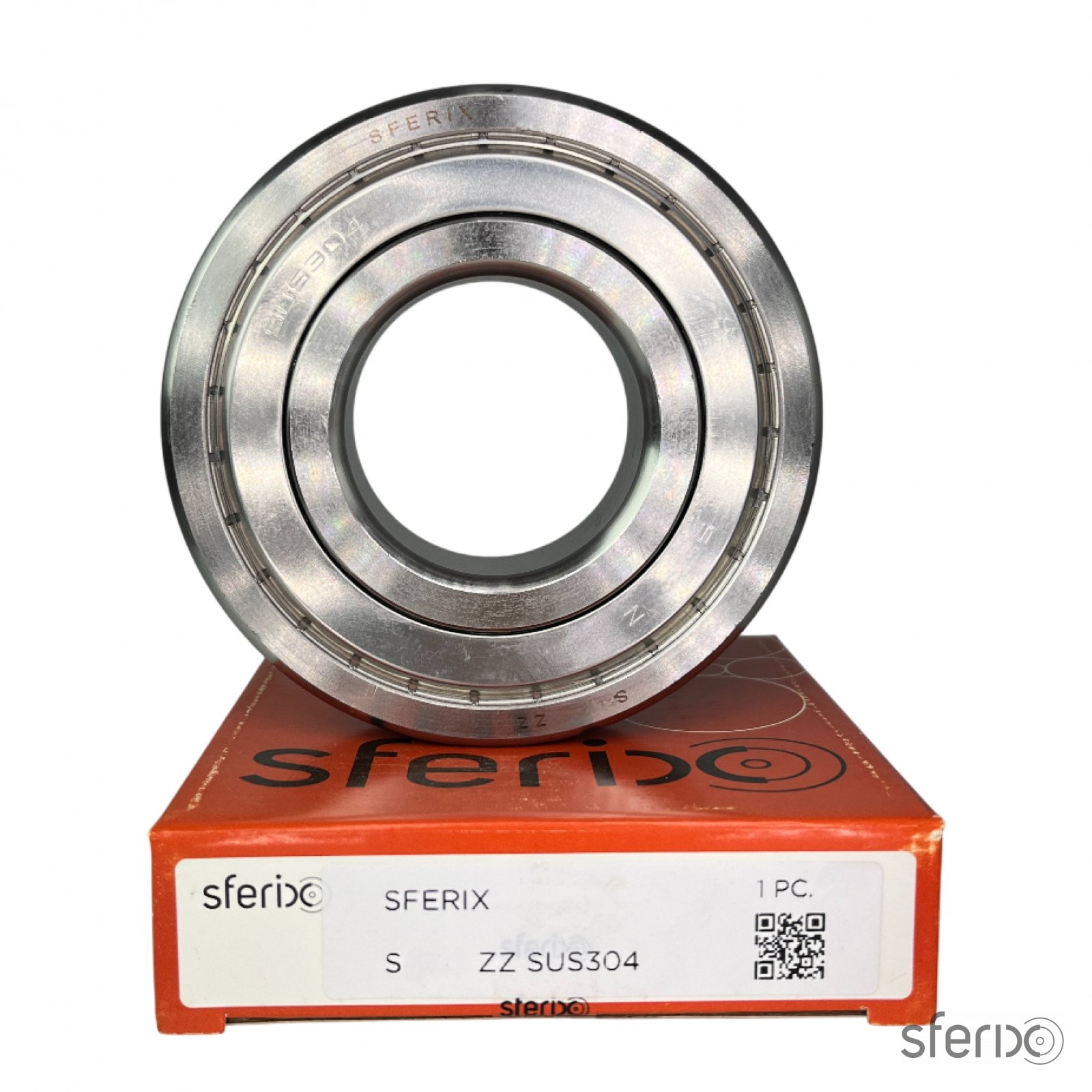 Радиальный однорядный подшипник S6310 ZZ SUS304 SFERIX - Сферикс - фото -  2